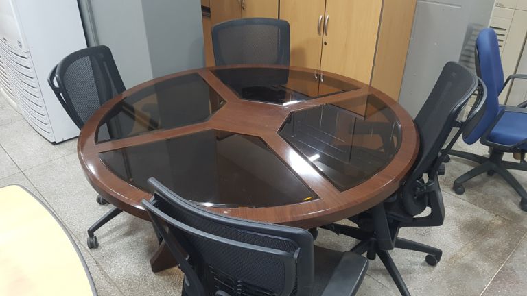 중역 원형테이블1500